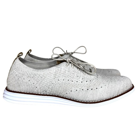 Cole Haan Women’s Original Grand Stichtlite Oxford in Cream, Size 9 - Picture 7 of 12